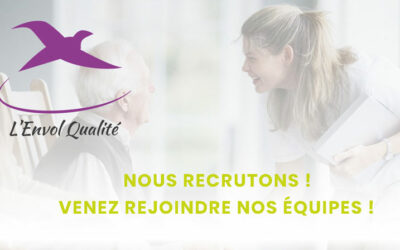 avril 2023 – offre d’emploi auxiliaires et assistantes de vie