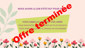 Recrutement job été terminée