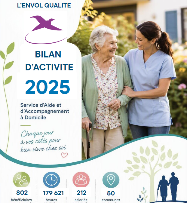 Bilan d’activité 2025 de l’Envol Qualité